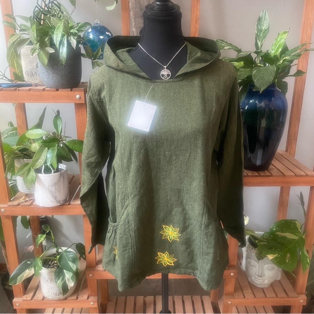 Boutique Shop NWTCotton Lightweight Boho Pullover
